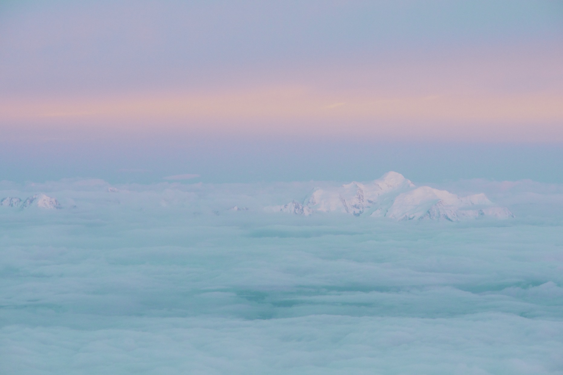 Look up! — Mont-Blanc